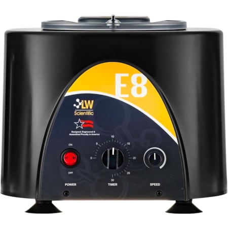 LW Scientific E8C-U8AV-CR03 Centrifuge, 6 x 1 to 2 mL, 8 x 15 mL