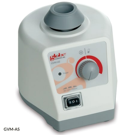Globe Scientific GVM-AS-EU Shaker, Vortex Mixer, 0 to 2500 rpm Speed