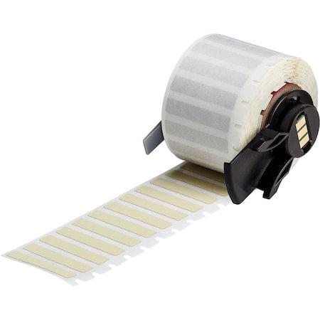 Brady M6-25-724 Pre-Cut Label Stock Roll, Yellow, Matte