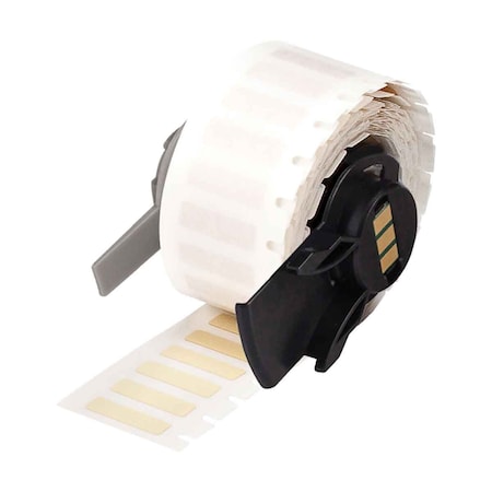 Brady M6-9-724 Pre-Cut Label Stock Roll, Yellow, Matte