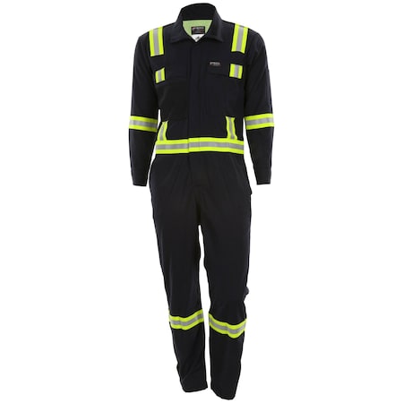 Summit Breeze SBC103254T Coverall, Navy Blue, Tall, 2XL, 54 in