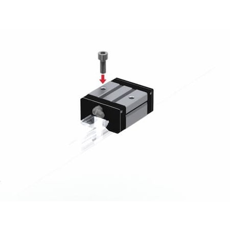 THK SSR15XV1SS Linear Guide Carriage, 40.3 mm L, 34 mm W