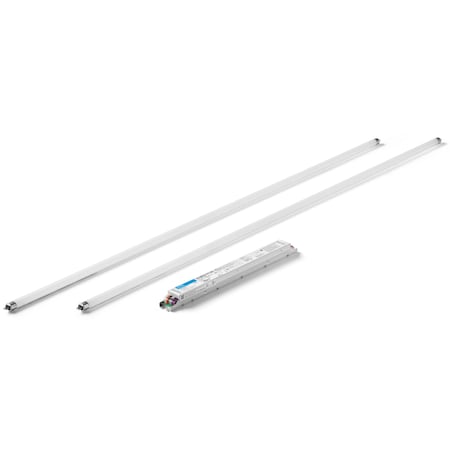 Lutron 3LD4T5-2M30-1 LED Retrofit Kit, 4 ft L, 120/277V AC