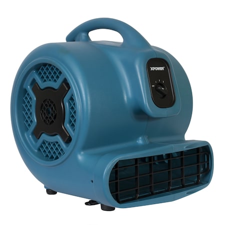 Xpower X-830 Air Mover, 1 HP, 3600 CFM, 8.5 Amps, 4 Positions, 3 Speeds