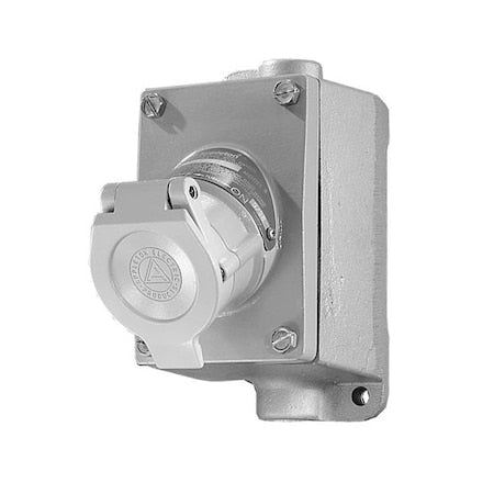 Appleton Electric ENRC21201 2W 3P 20A Hazardous Location Receptacle 120 VAC 5-20R