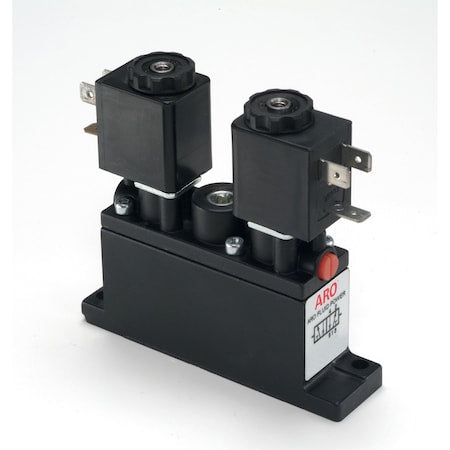 ARO A349SD-012-D Solenoid Air Con Valve, Four-Way, 150 psi