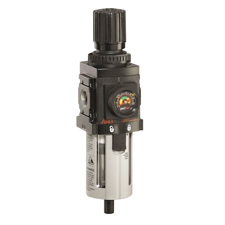 ARO P39224-600 FRL Piggyback, Air Inlet 1/4