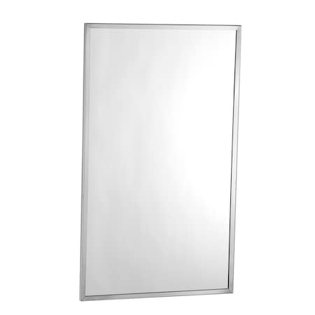 Bobrick 165 2436 BathroomMirror, 36 in H, 24 in L, 3/4 in D