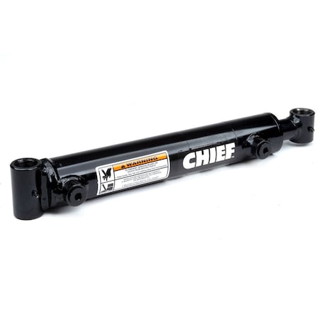 Chief 212735 WT Welded Hydraulic Cylinder: 3 Bore x 24 Stroke - 1.75 Rod