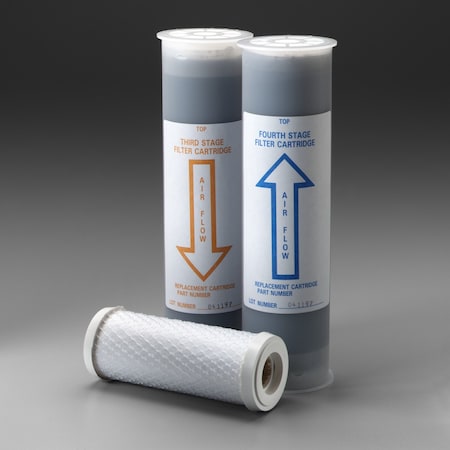 3M 72010 Replacement Filter Kit, Supplied Air, White