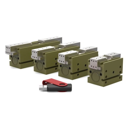 Robohand DPG-10M-4 Parallel Gripper, 111 mm, M5, 5 cc
