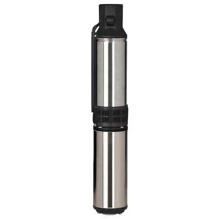 Little Giant Pump 559133 Submersible Pump, 1/2 hp, 230V AC, 2 Wires, 5 A, 8 Stages, 5 gpm