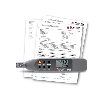 Triplett RHT05-NIST HUMIDITYPEN, Onboard, NIST