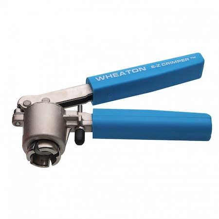 Wheaton W225300 Hand Crimper, Stainless Steel, 8 mm L