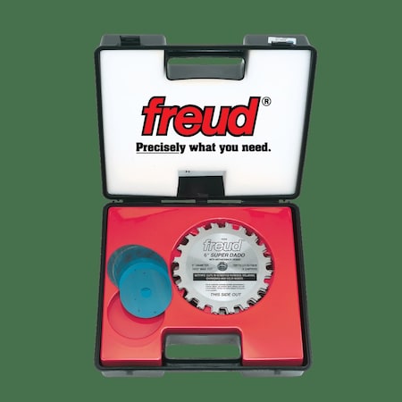 Freud SD506 Dado Blade Set, 20T, Dia:6