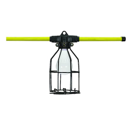 Southwire 11109100 Temp Job Site Light, Screw In, Bulb Dependent