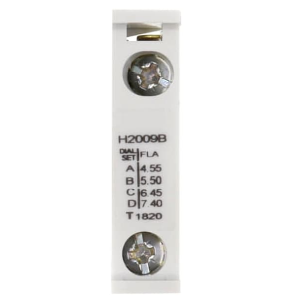 H2009B-3 Eaton Thermal overload protection unit, 4.55 to 7.4A, pack of 3
