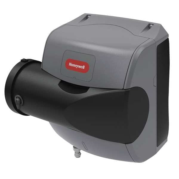 HE100A1000 Resideo Furnace Humidifier with Drain Bypass (Gray)
