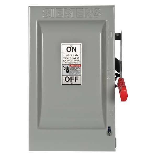 HF362 Siemens Safety Disconnect Switch, Heavy Duty, 3PST (Fusible)