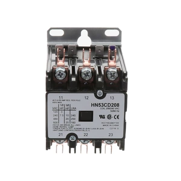 HN53CD208 Carrier Contactor 3-pole genuine OEM replacement