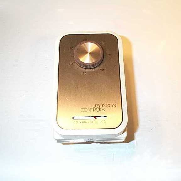 T26T-3 Johnson Controls Line Voltage Thermostat for Heating and Cooling