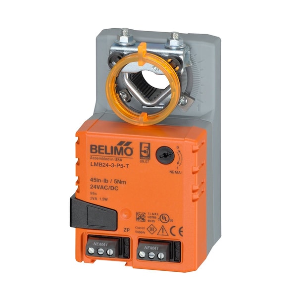 LMB24-3-P5-T Belimo 24V non-spring return on/off/floating point actuator