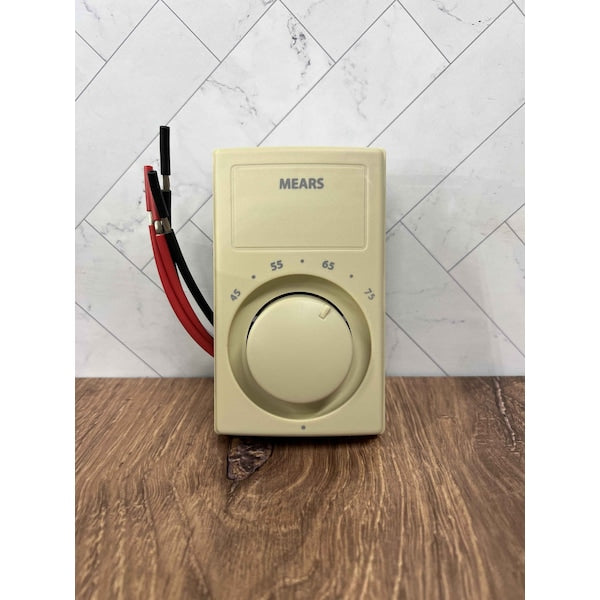 M600S Qmark Line Voltage Thermostat, 2 Circuit, Exposed Dial