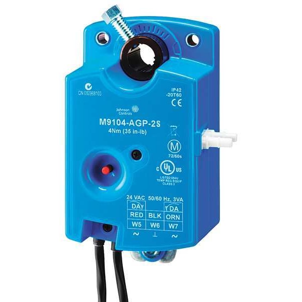 M9104-AGP-2S Johnson Controls Rotary Floating Actuator (Valve Application Damper)