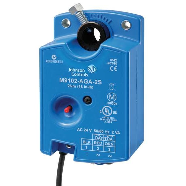 M9104-GGA-2S Johnson Controls Electric Actuator for Damper Valve Applications
