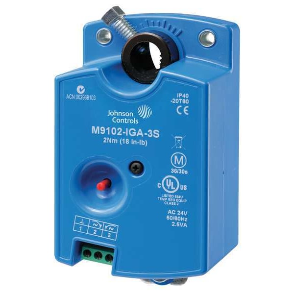 M9104-IGA-3S Johnson Controls Electric Actuator, On/Off Floating