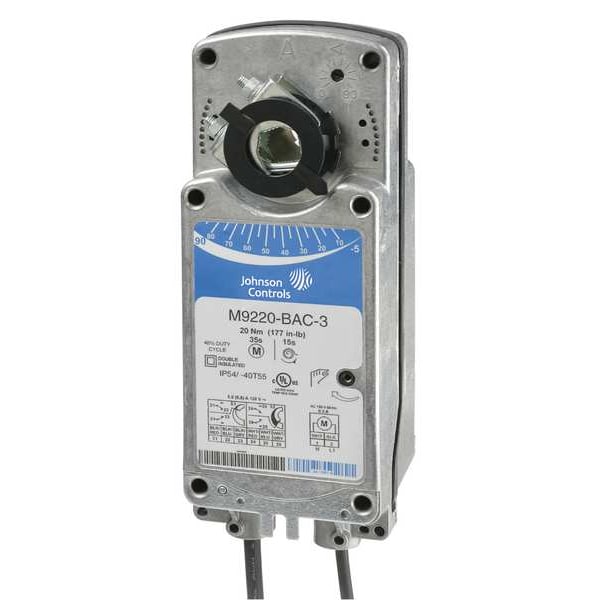 M9220-BAC-3 Johnson Controls Electric Actuator, On/Off 120V AC