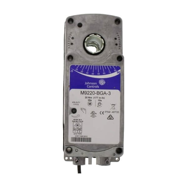 M9220-BGA-3 Johnson Controls Electric Actuator for damper and valve on/off control
