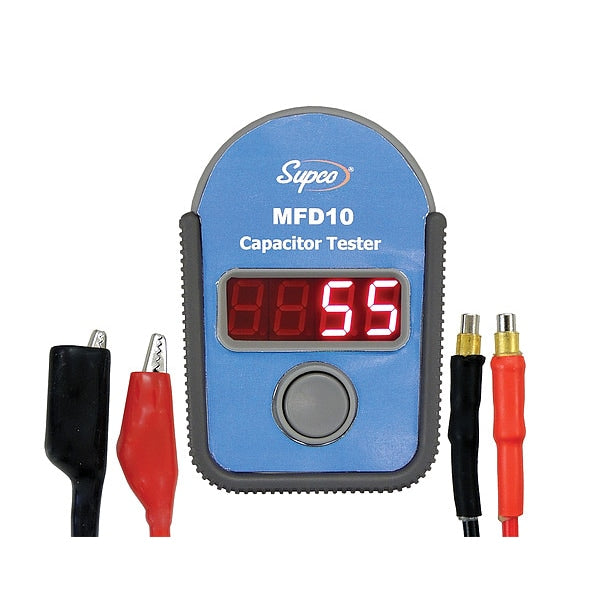MFD10 Supco Digital Capacitor Tester for 0.01 to 9999uF