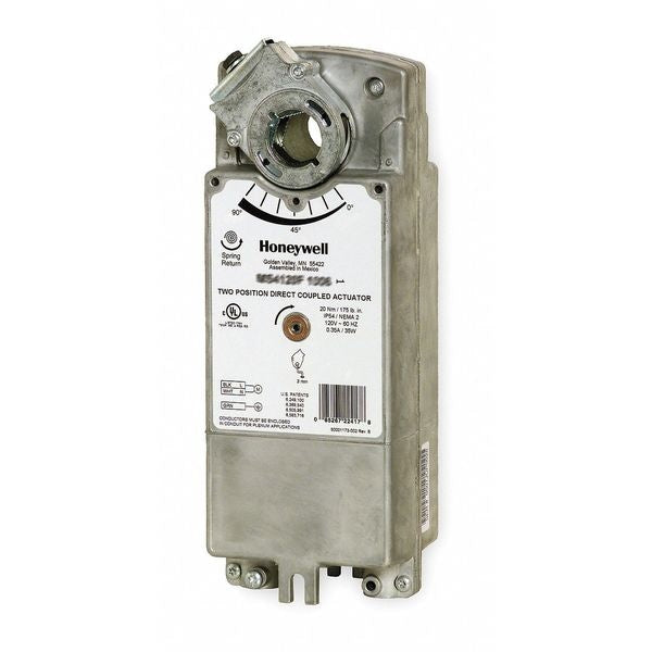 MS4120F1006 Honeywell Two Position Direct Coupled Actuator for Damper, 120V AC, Hardwired