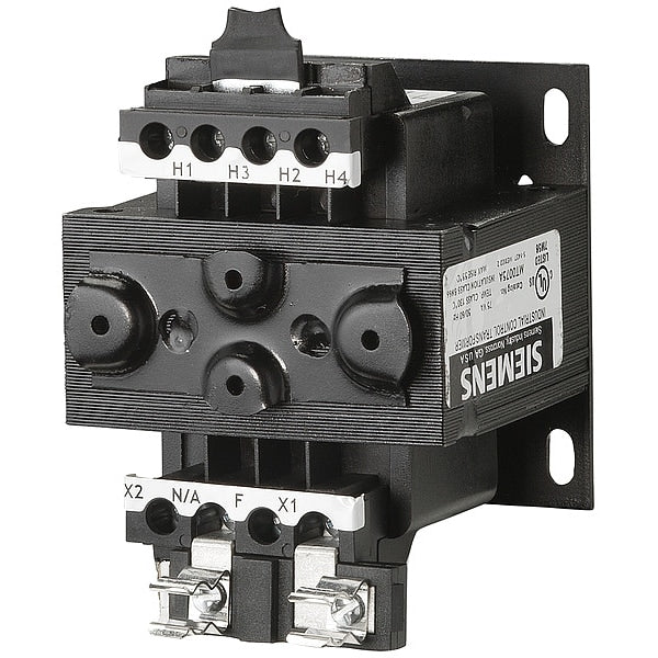 MT0075A Siemens Control Transformer 75 VA, 240/480V to 120V AC