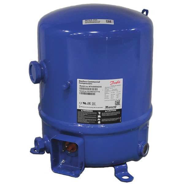MT64-4VI Danfoss Compressor, 5.5 HP, 460V, 3 Phase