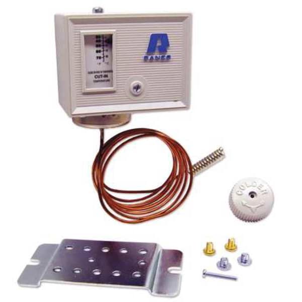 O10-1491 Ranco Temperature Control 25 to 75°F SPST refrigeration control