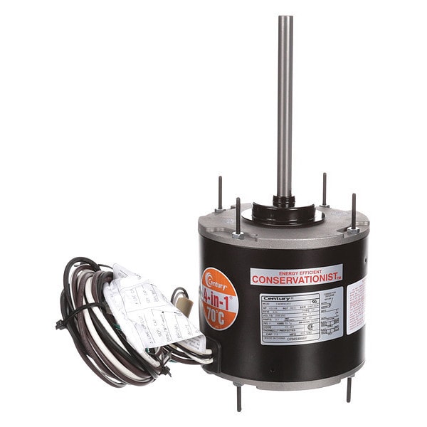 ORM5488BF Century Condenser Fan Motor, 1/8 hp to 1/3 hp, 825 RPM, 60 Hz