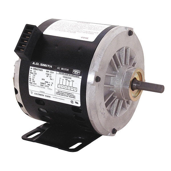 OTEB2054AV1 Century 1/2 HP 115V split-phase belt drive motor, 1725 RPM