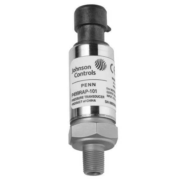 P499RAP-105K Johnson Controls Pressure Transducer, 0 to 500 PSI Sensor