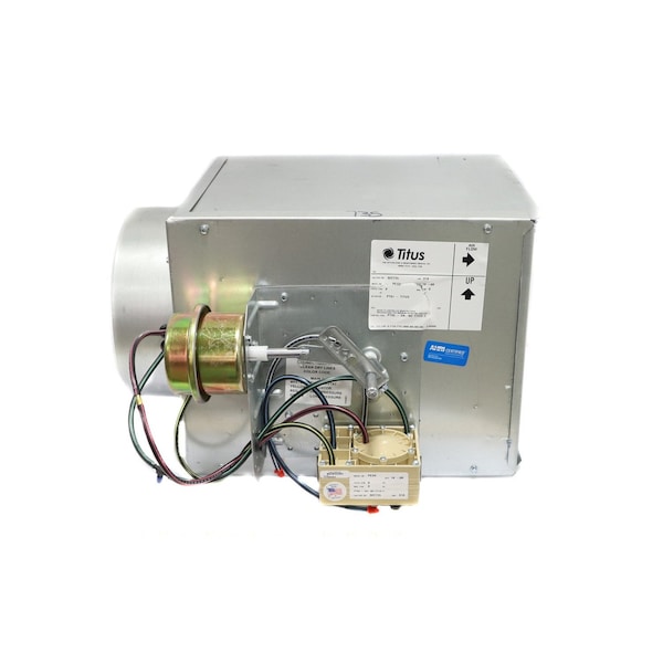 PESV-10 Titus 10 in VAV with pneumatic control and actuator, square