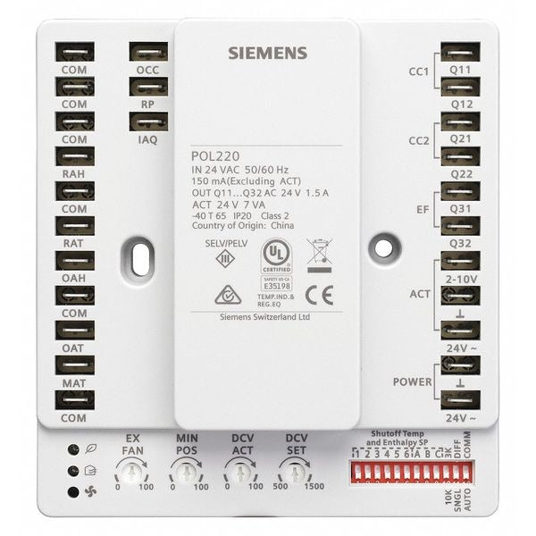 POL220.05 Siemens Economizer controller, genuine OEM replacement