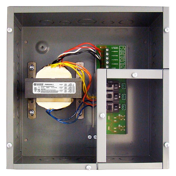 PSH300A-LVC Functional Devices-Rib Enclosed power supply for HVAC systems
