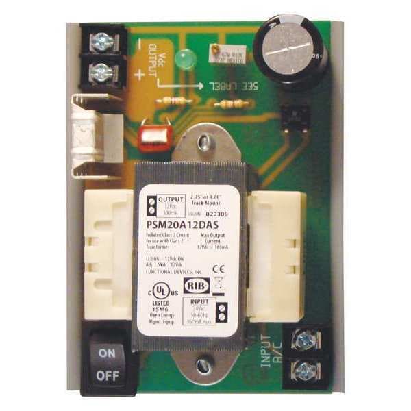 PSM20A12DAS Functional Devices-Rib DC Power Supply