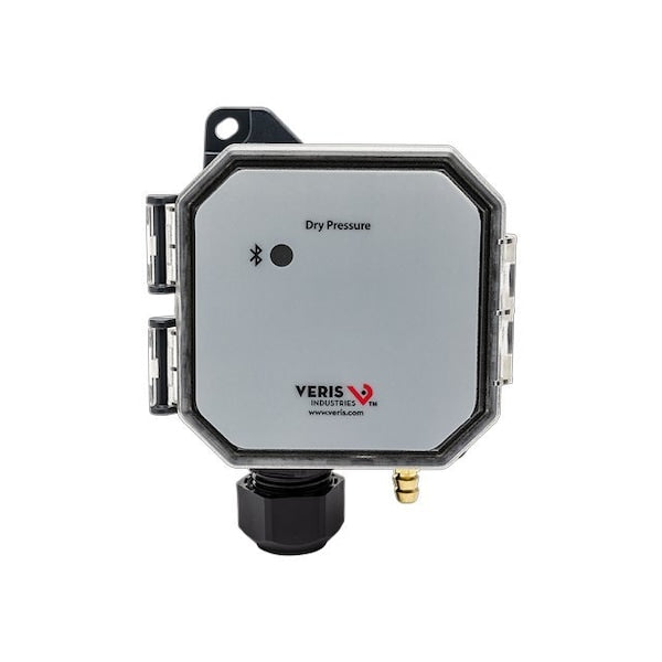 PX3DXX02 Veris Industries Differential Pressure Transducer 1/10 Wc Duct Mount with Probe