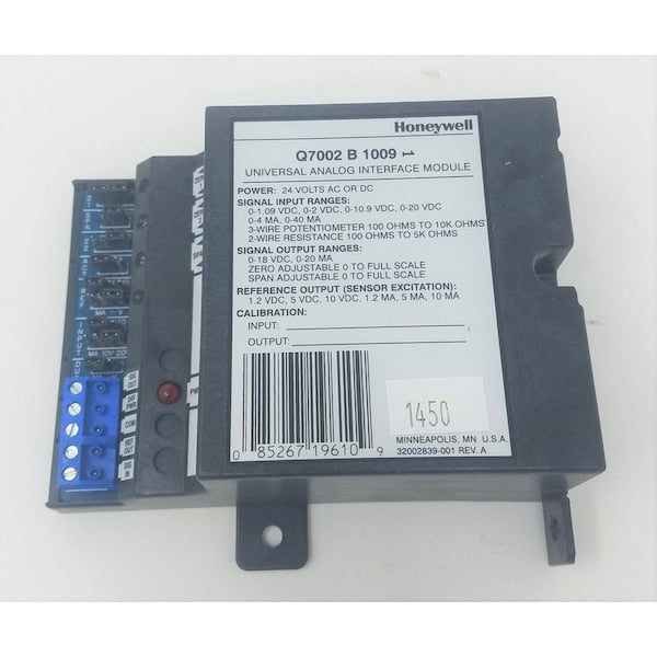 Q7002B1009 Honeywell Universal Interface Module with Enclosure