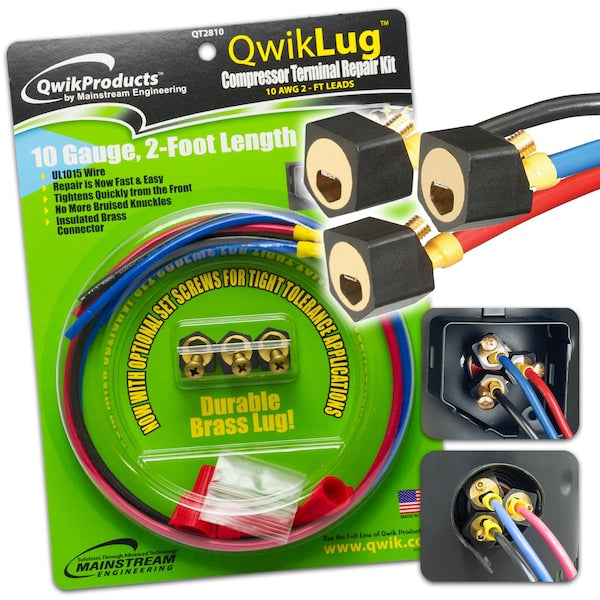 QT2810 Mainstream QwikLug terminal repair kit for damaged spade connectors