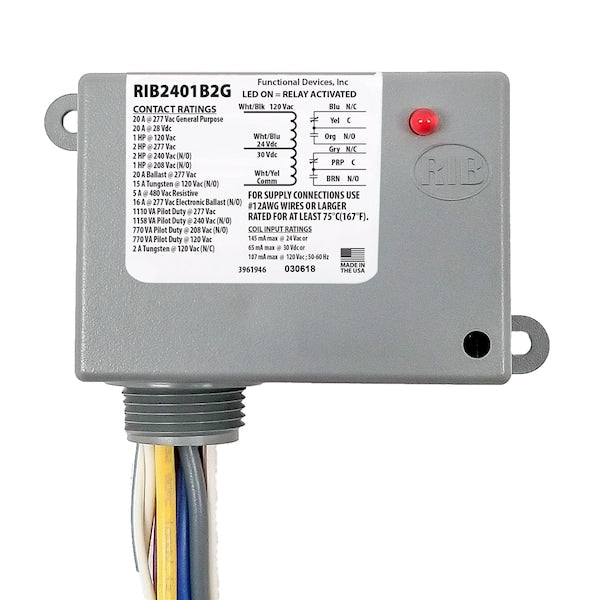 RIB2401B2G Functional Devices-Rib Genuine OEM Relay replacement