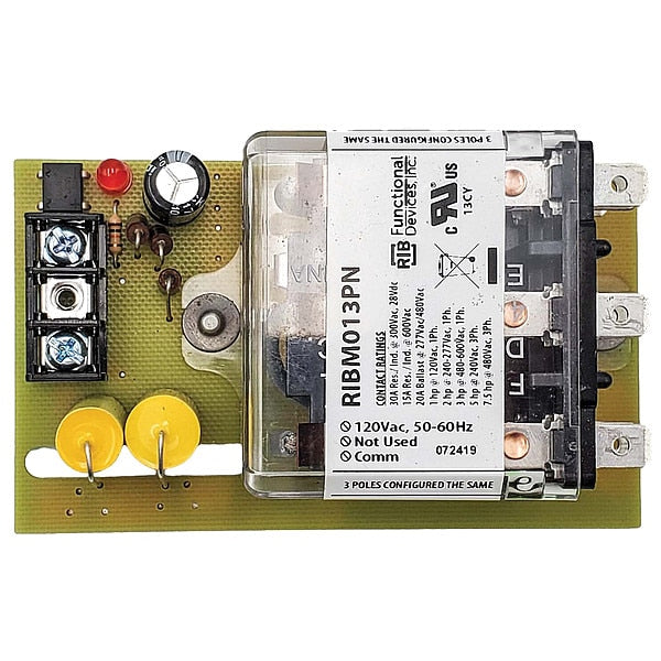 RIBM013PN Functional Devices-Rib Track Mount Relay