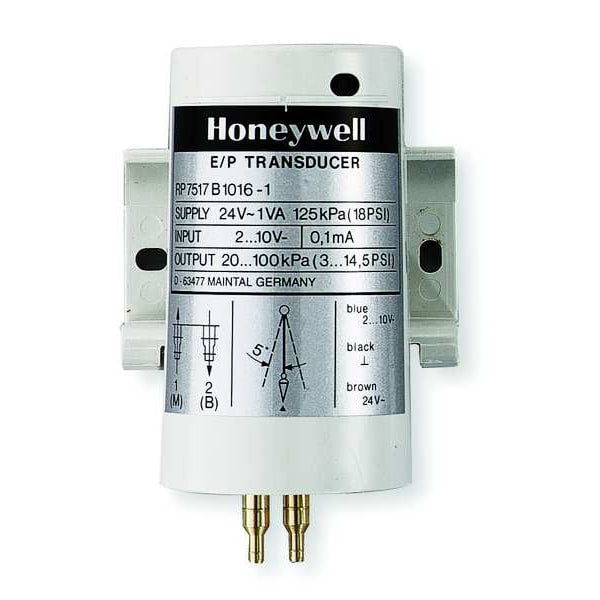 RP7517B1016 Honeywell Pneumatic Transducer Sensor, 2–10 VDC, 0–18 psi
